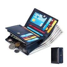  Engraving Leather Men Wallet Coin Purse Small Mini Card Holder Money Bags PORTF - £29.57 GBP
