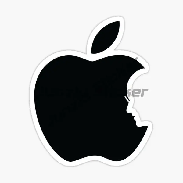 Personality Classic Apple Sticker Laptop DECAL 80s&#39; Retro Logo for Windows, Cars - £14.85 GBP