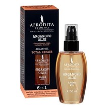 Hair Professional Argan Oil 6 in 1 Total Repair &amp; Nourishes  Afrodita 50 ml - £8.28 GBP