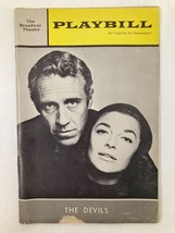 1965 Playbill Broadway Theatre Jason Robards, Anne Bancroft in The Devils - £11.16 GBP