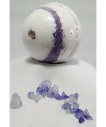 Organic Black Raspberry Vanilla Shea Butter Bath Bomb (Vegan)(Cruelty-Free) - $10.53 CAD