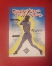 1999 UD Choice Draw Your Own Card Insert Ken Griffey Jr Seattle Mariners  - £1.43 GBP