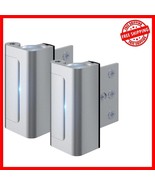 800 lbs Door Lock with Easy Installation - Modern Silver Finish, 2 Pack - $567.10 MXN