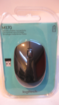 Logitech M170 Wireless Optical Mouse - Black Brand New 170910004940 - £8.25 GBP