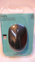 Logitech M170 Wireless Optical Mouse - Black Brand New 170910004940 - £8.20 GBP