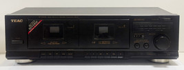 TEAC W-500R Auto Reverse Dual Cassette Deck Dolby (SEE DESCRIPTION) - $21.77