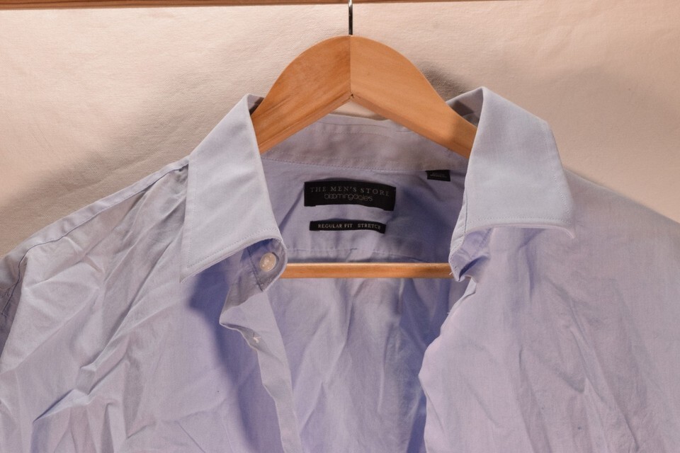 Proper Cloth Mens Button Down Shirt Blue Item image 8