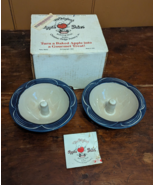 The Original Apple Baker Christian Ridge Pottery Classic Set of 2 In Box... - $17.34