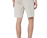 PAIGE Men&#39;s Thompson Stretch Twill Casual Classic Fit Shorts Vanilla Buf... - £46.94 GBP