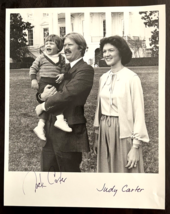 John &quot;Jack&quot; Carter Family Signed Photo 8x10 Black White Jimmy Carter Son... - $49.99