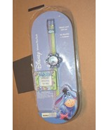 Disney Eeyore Watch &amp; Gift Set NOS Kit Montre Flower Colorful - £24.50 GBP