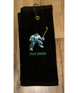 Hulk Smash Golf Sport Towel 16x26 Black - £13.43 GBP