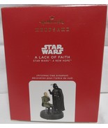 2020 Hallmark Keepsake Magic/Sound Star Wars &quot;A Lack of Faith&quot; Ornament ... - £36.06 GBP