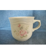 Pfaltzgraff Stoneware USA Tea Rose Replacement Coffee Cup 8 oz Cream Color - £4.31 GBP