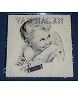 EDDIE VAN HALEN LP PIC ON GLASS PANE DAVID LEE ROTH - $48.00 CAD