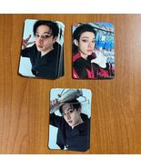 BANGCHAN Stray Kids official 3 Photocard SET Album &#39;KARMA&#39; Kpop  - $19.42