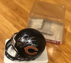 RICHARD DENT Signed Auto Riddell Chicago Bears Mini Helmet  SB XX MVP - $197.99