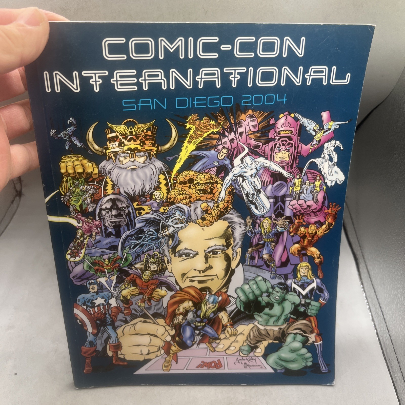2004 SDCC Comic Con Jack Kirby Cover Exclusive Souvenir Program, Thibode... - $75.23