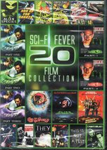 SCI-FI FEVER 20 Film Collection (dvd) *NEW* 4-disc set, B&amp;W, color, Out Of Print - £14.38 GBP