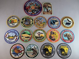 Lot of 16 Vintage Collectible Pennsylvania Wildlife Hunting Patches  E961 - £124.56 GBP