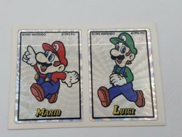 Vintage Stickers Nintendo Mario Bros Prism Vending Machine Sticker RARE ... - £12.49 GBP