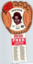 Pepsi-Cola Baseball Trading Card 1977 Amos Otis Kansas City Royals MLB Diecut - £10.46 GBP