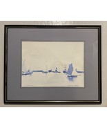 John Wheatley 1979 Lowestoft Harbour Original Watercolor Art 20x16” - $3,405.39 MXN