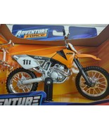 KTM 520 SX Dirt Bike Motorcycle Motocross Maisto Adventure Force 1:18 To... - £17.32 GBP