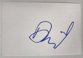 Dave Grohl Signed Autographed 4x6 Index Card - £39.50 GBP