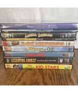 Lot 13 Classic Kids Family DVDs Disney Ernest Oz Gillian Laurel &amp; Hardy - £7.44 GBP