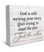 God Is Still Writing Your Story Prayer Room Decor Bible Verse Decor Chri... - £25.91 GBP