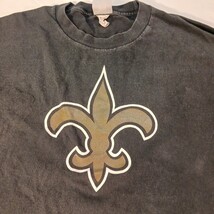 NFL Team Apparel New Orleans Saints Long Sleeve Black Football Size Large image 3