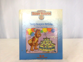Teddy Ruxpin The Story of  Teddy Ruxpin&#39;s Birthday  HC Book ONLY Vintage... - $5.94