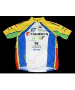 Santini Cameron Italian Script Colorful Full Zip Bike Jersey Mn&#39;s XXL (5... - $39.99