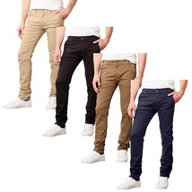 Men&#39;s Super Stretch Slim Fit Everyday Chino Pants (Sizes: 30-42) NEW FRE... - €14,86 EUR
