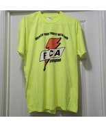 VTG Religious God / Gatorade Parody Neon T-Shirt Jesus Tee FCA Covington... - $412.83 MXN