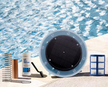 Swimming Pool Solar Pool Ionizer Water Cleaner Purifier up to 32,000 Gallon - $156.32