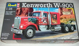 Revell 1:25 Kenworth W-900, opened #4, sealed parts bags - $145.00