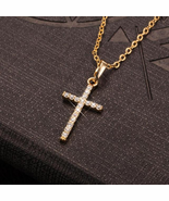 Jesus Cross Pendant Necklace - $15.24 CAD