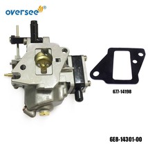 Carburetor 6E8-14301-00 For Yamaha Outboard 9.9HP 15HP 2T 682/684-14301 Old - $63.96