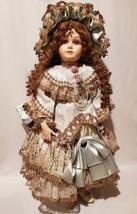 Patricia Loveless Tory Porcelain Doll 28&quot; Enchantment Of Jumeau Reproduc... - £194.61 GBP