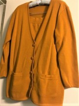 Vintage Nordstrom&#39;s Gold Knit Suit - $90.00