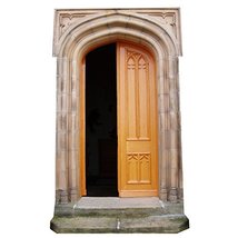 Open Fairy Door Wall Decal - 6&quot; wide x 10&quot; tall - Fairy Door Series - £4.78 GBP