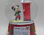Disney Mickey Mouse Christmas Postcard Snow Glove - $35.63