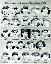 1924 WASHINGTON SENATORS 8X10 TEAM PHOTO MLB BASEBALL PICTURE AL CHAMPS - £3.88 GBP