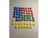 Lot Of (62) Monopoly Television Pieces - $9.89