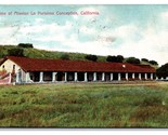 La Purísima Mission Concepción Lompoc CA California DB Postcard O14 - £3.06 GBP