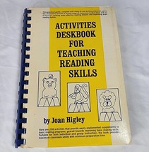 Activities Deskbook For Teaching Reading Skills By Joan Higley 1979 Clas... - £13.23 GBP