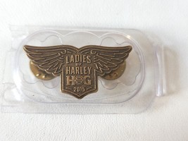 Harley Davidson Owners Group 2015 Hog Ladies Of Harley Hat Jacket Vest Pin / New - £7.98 GBP