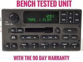 &quot;FO574&quot; 01-02 Lincoln Town Car Radio Cassette Player 1W1F-18C870-DB - £103.78 GBP